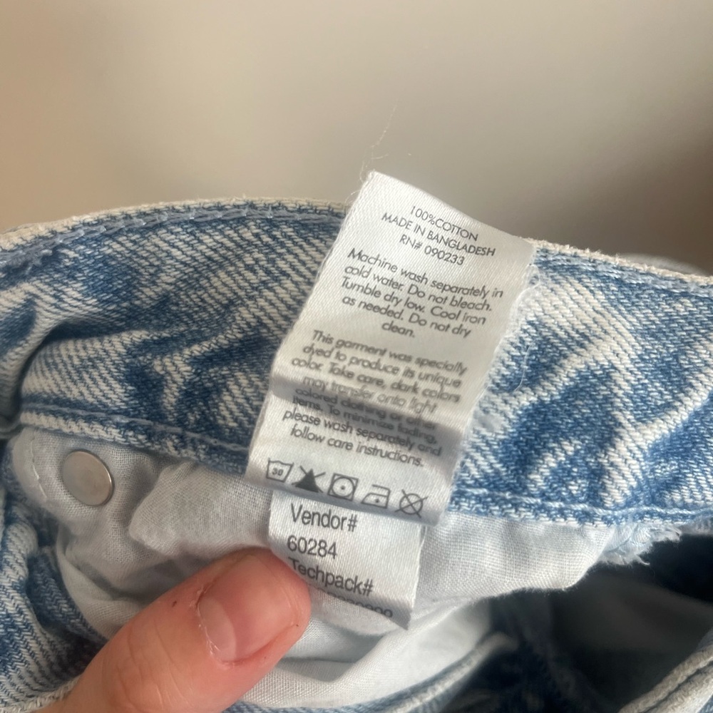 PacSun High Rise Blue Jeans Classic Style - Picture 6 of 6